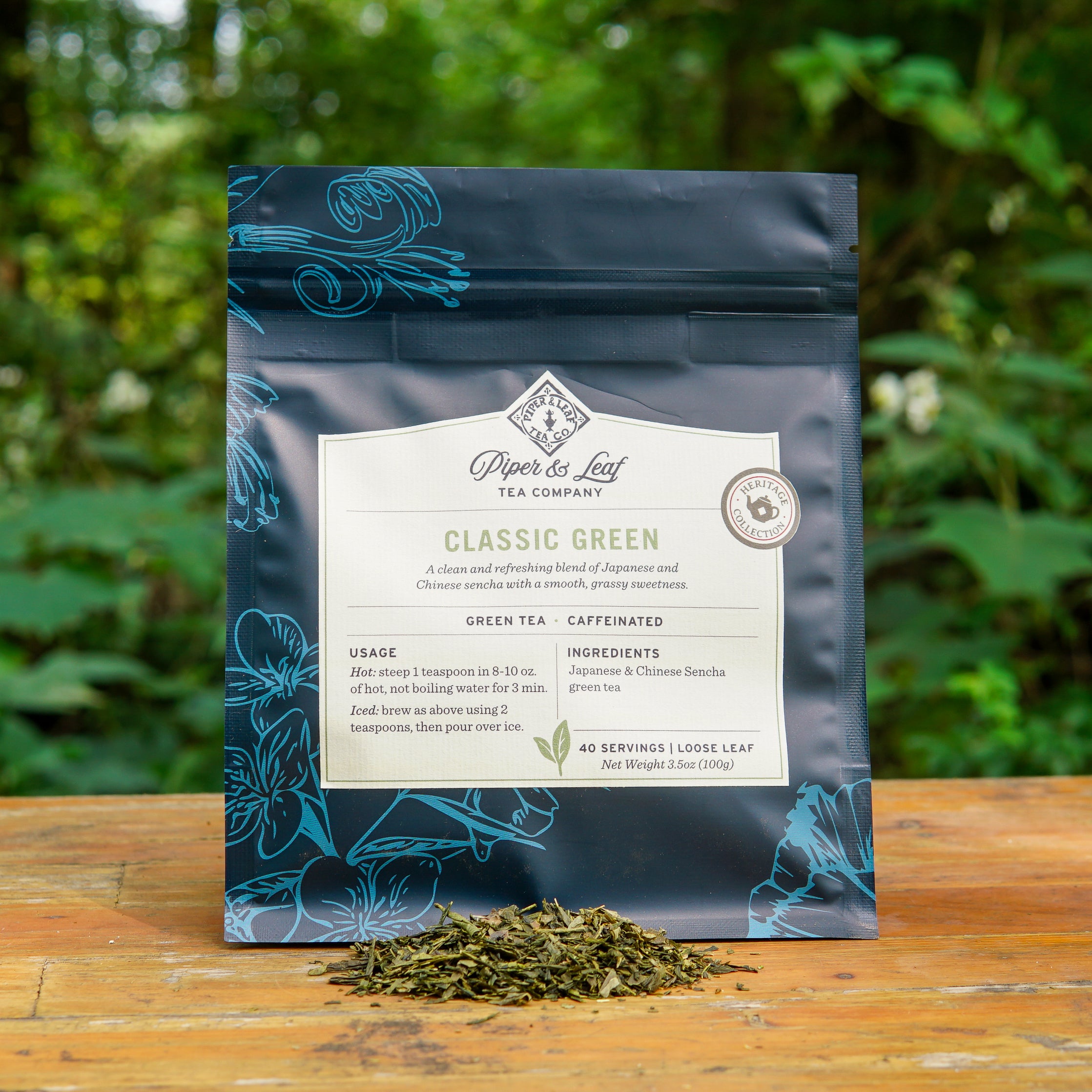 その他 leaf Classic Green 40 Serving Loose Leaf – Piper and Leaf Tea Co.
