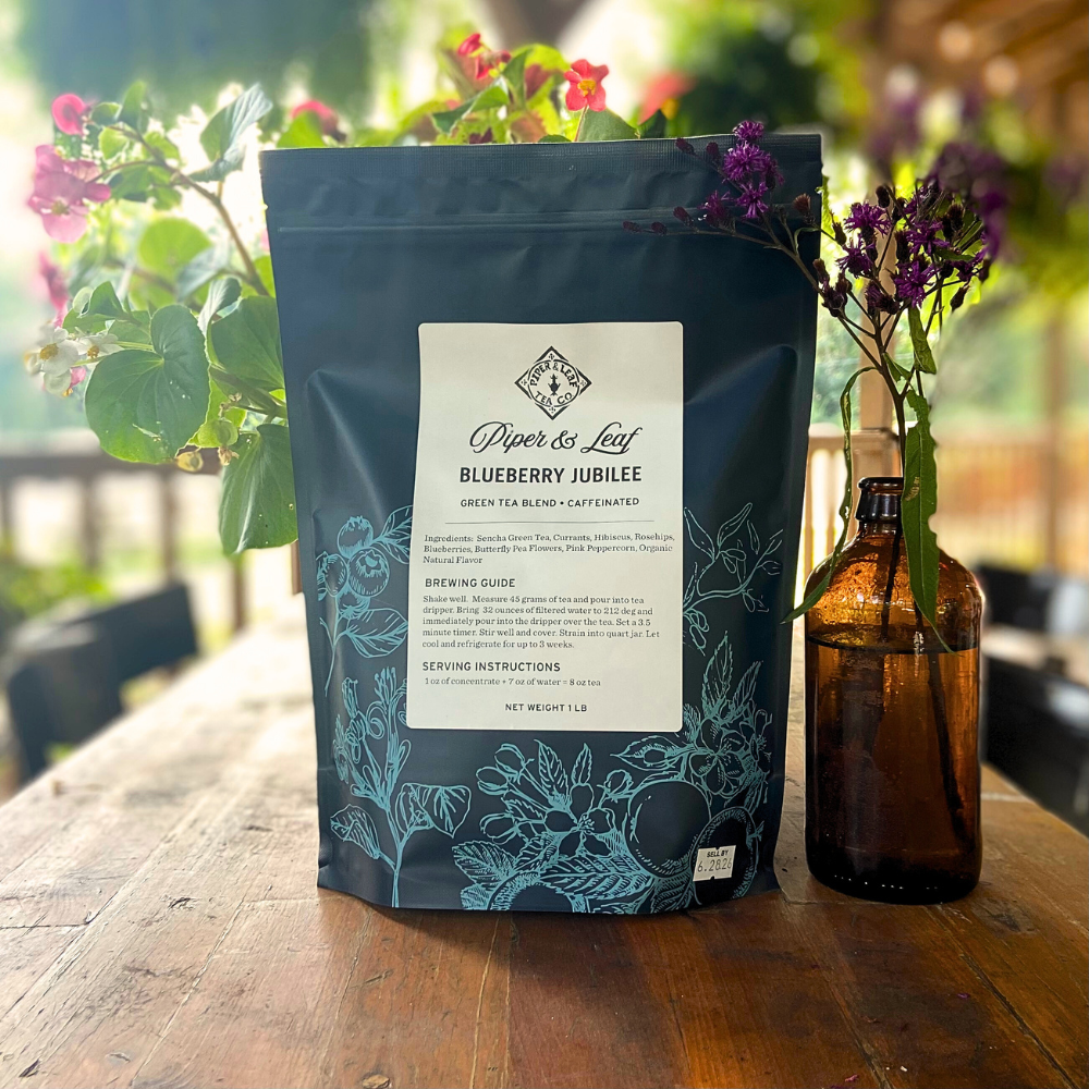 Blueberry Jubilee pound bag of loose leaf tea