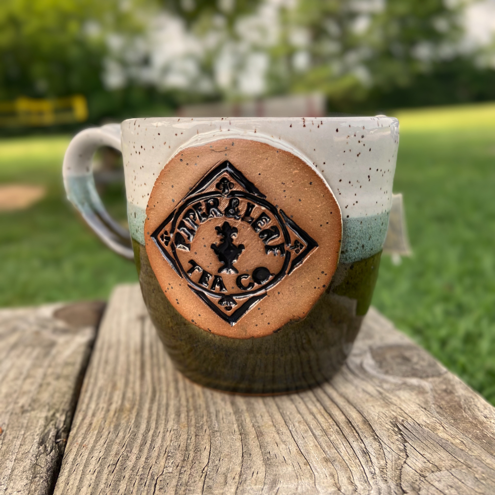 3-toned handcrafted pottery mug