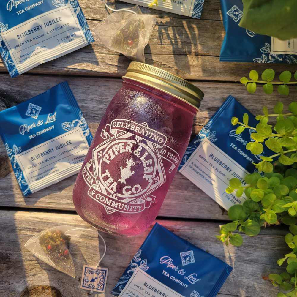 Blueberry Jubilee- Box of 12 Individually Wrapped Tea Bag Sachets