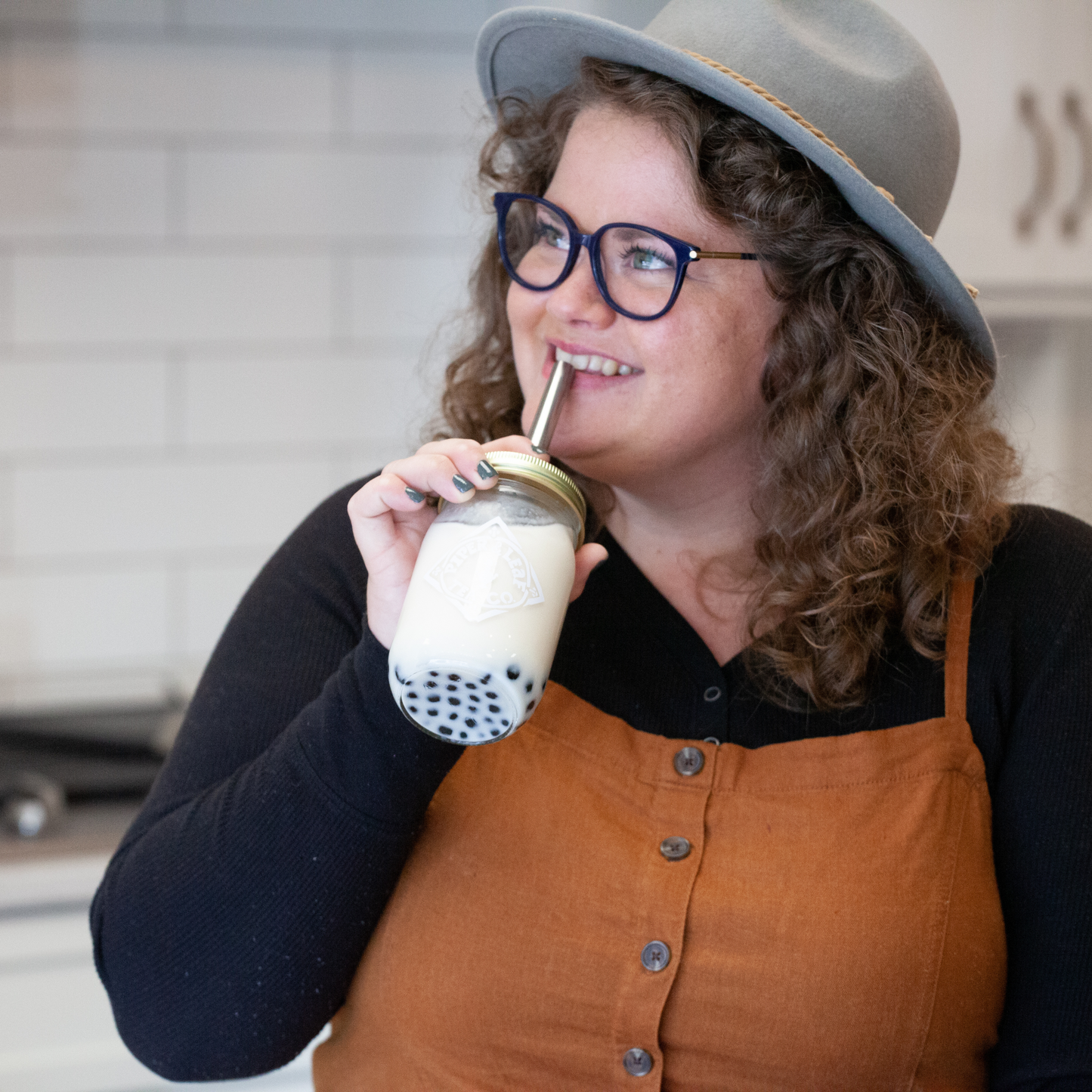 Reusable Metal Boba Straw