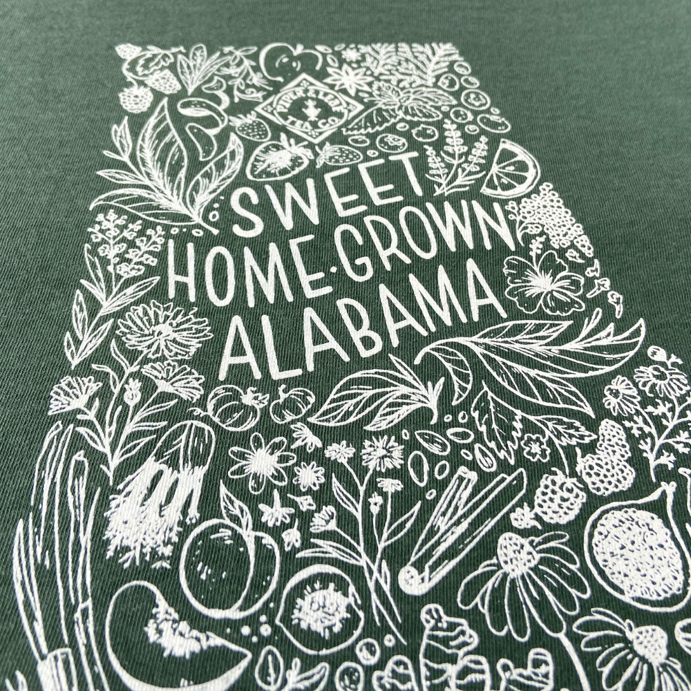 sweet "home grown" alabama design up close