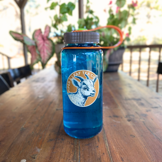 P&L nalgene tea bottle- kid edition in trout- goat logo