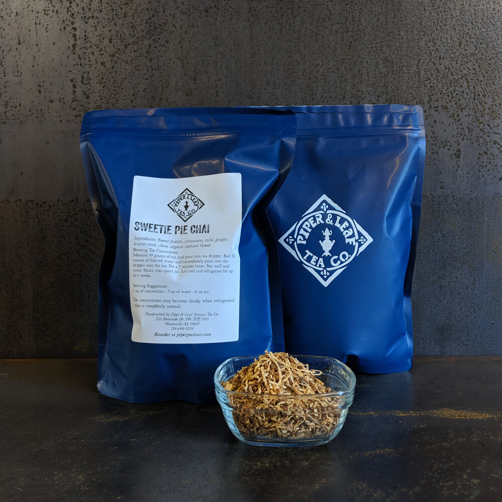 A 1-pound bag of loose leaf (Sweetie Pie Chai)