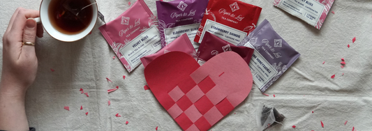 DIY Woven Heart Valentine with a Velvet Bliss Twist