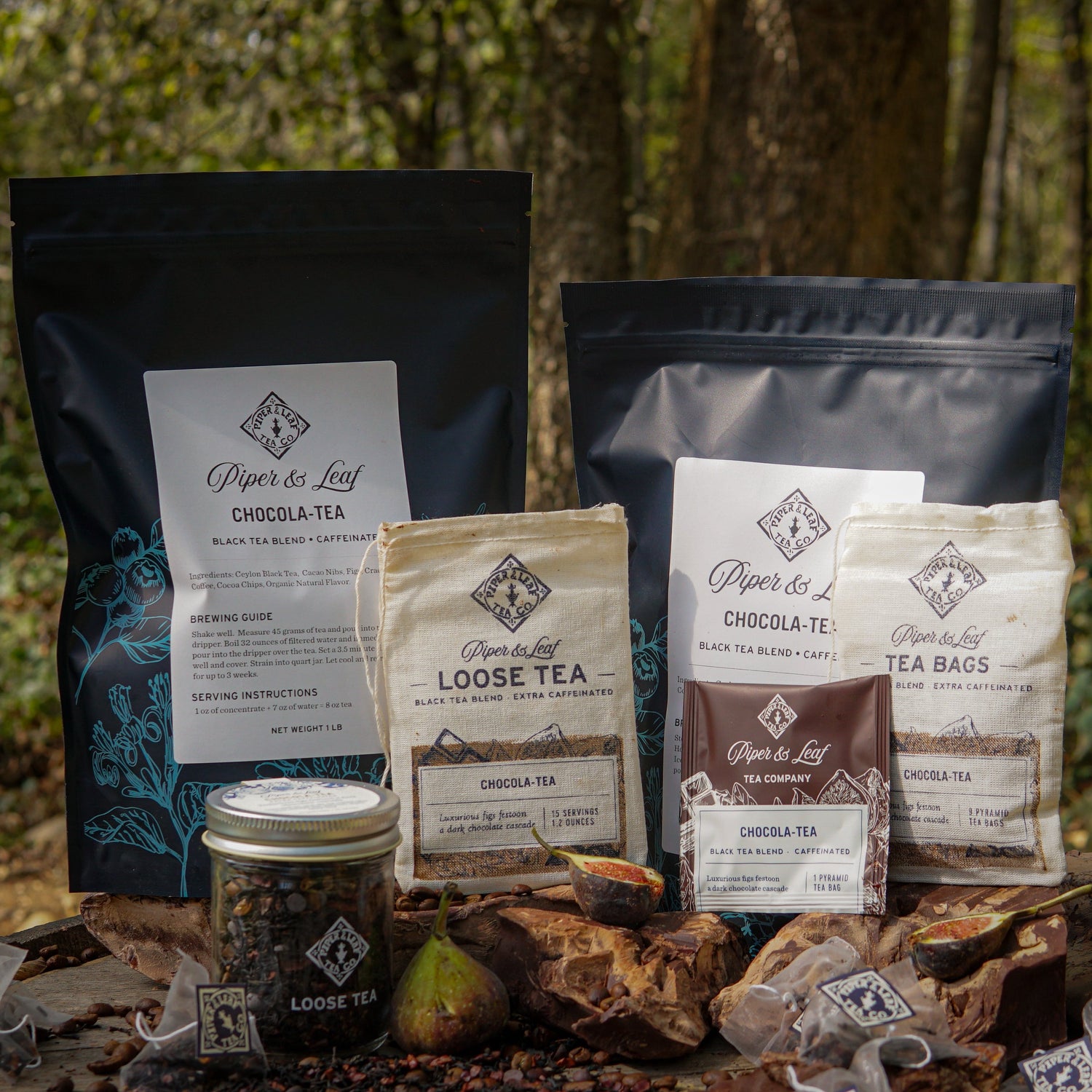Chocola-tea with all of it's lovely ingredienys