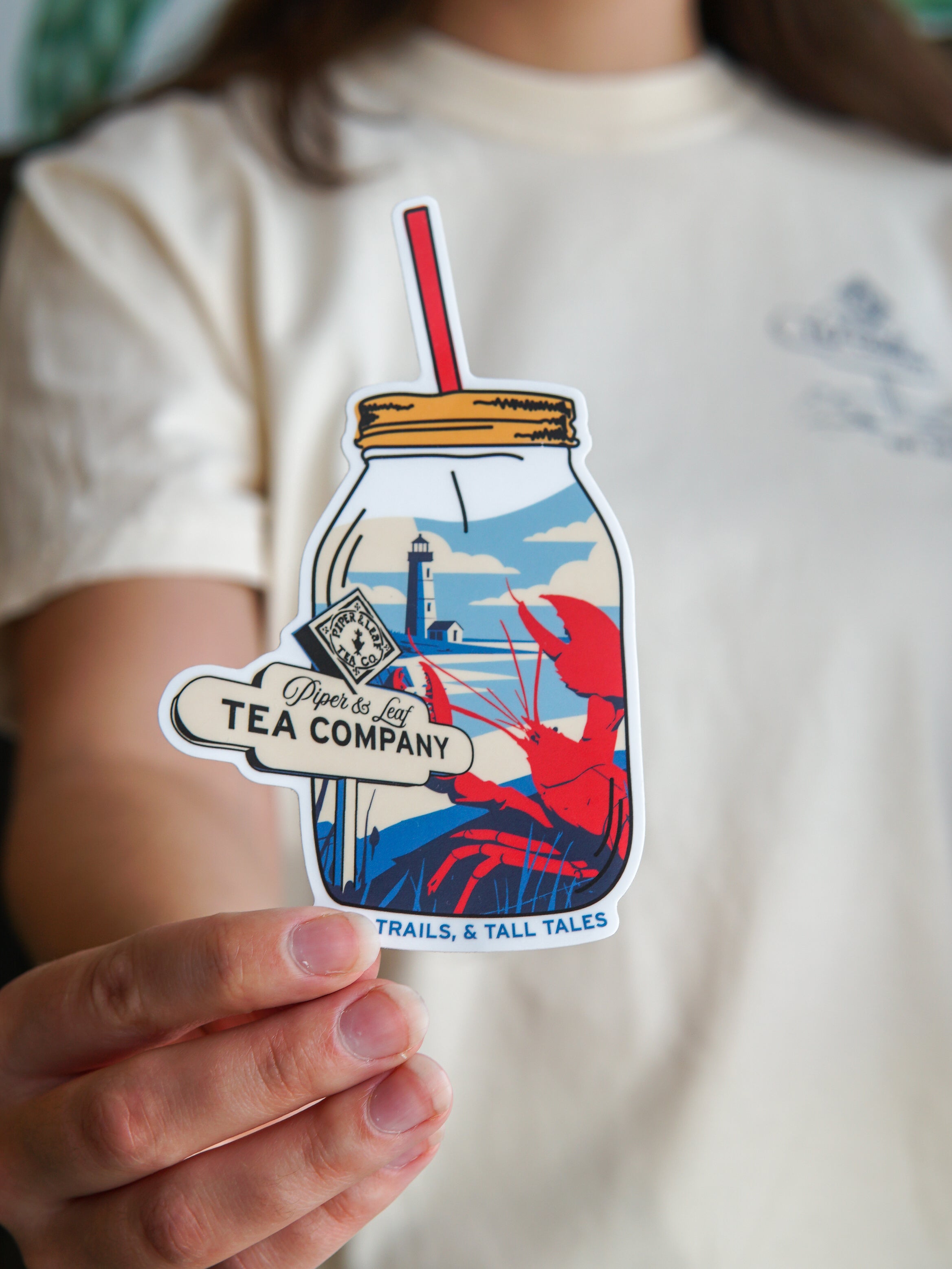 Nor'Easter Adventure Sticker – Piper and Leaf Tea Co.
