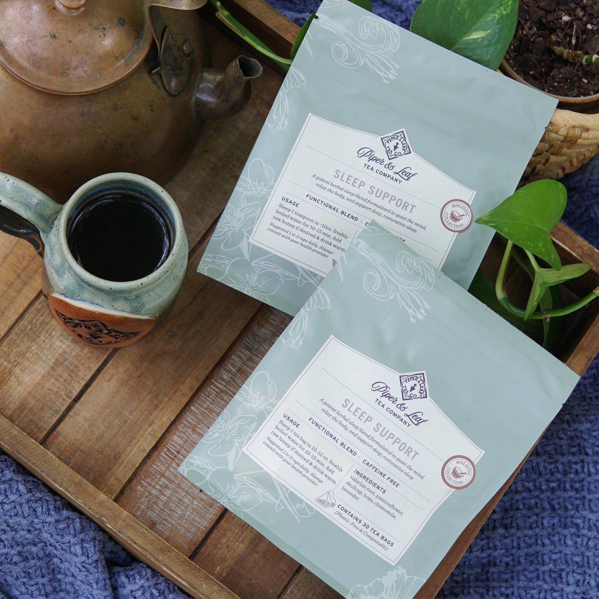 Piper & Leaf Tea Co. Sleep Support Holistic Blend 