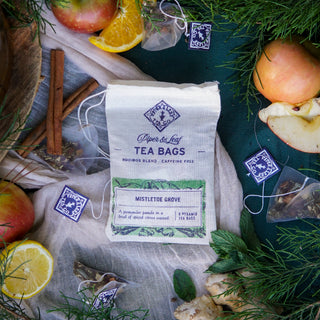 Mistletoe Grove 9ct Tea Bags in Muslin