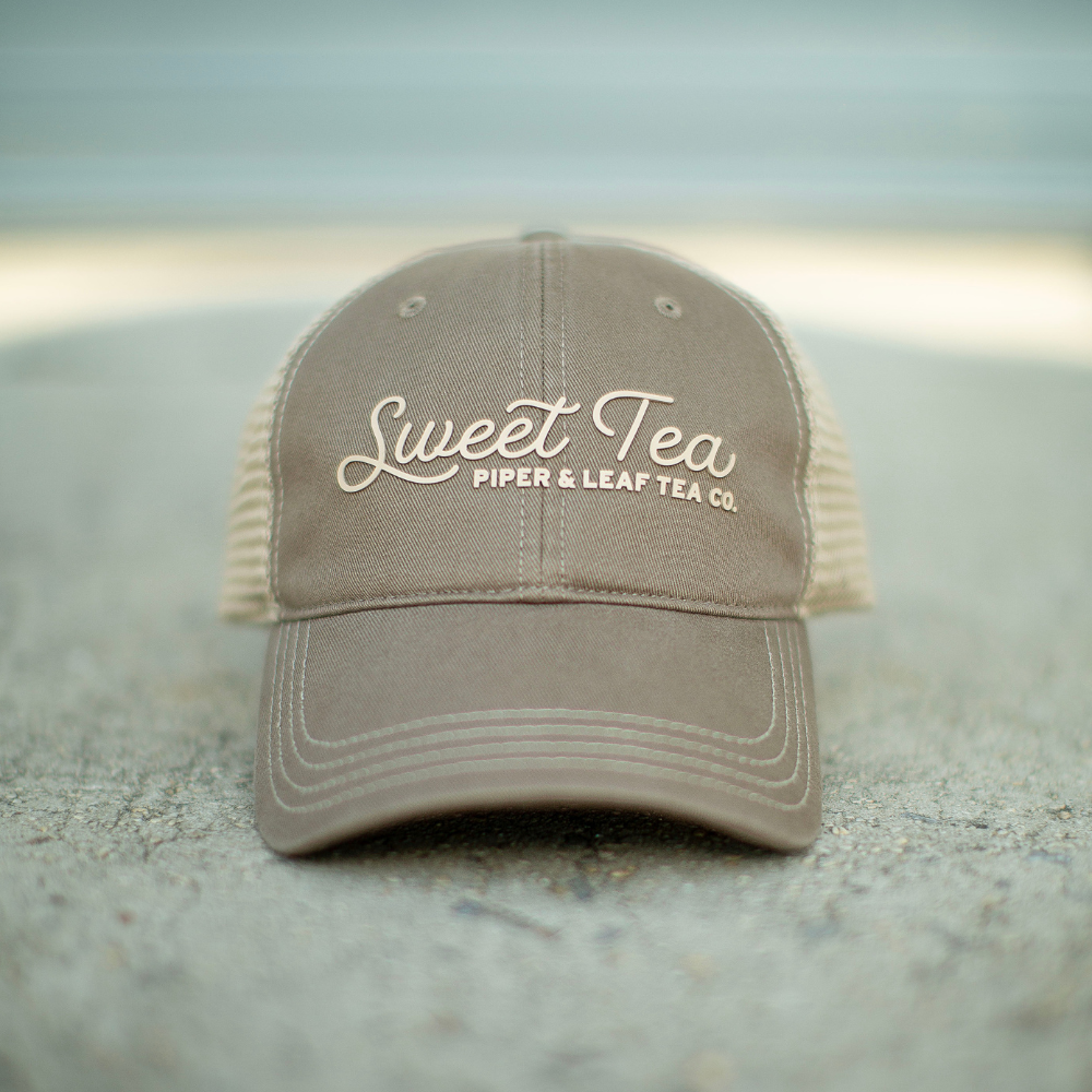 Piper & Leaf Tea Co's Sweet Tea Hat in Driftwood