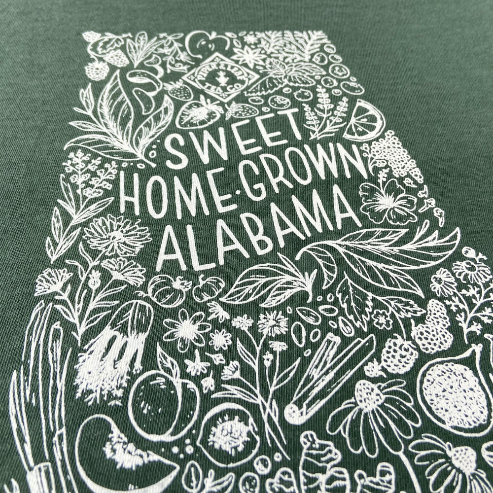 sweet "home grown" alabama design up close 