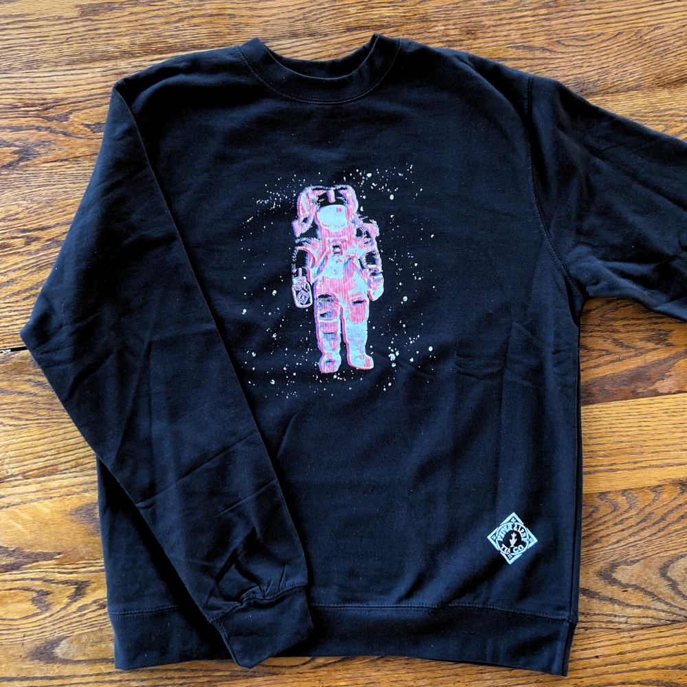 Limited Edition 3D Vision Space Man Sweatshirt