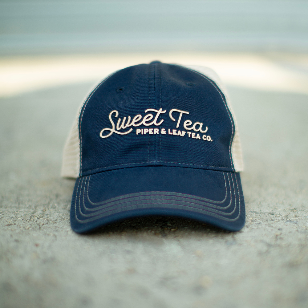 Piper & Leaf Tea Co's Sweet Tea Hat in  Navy
