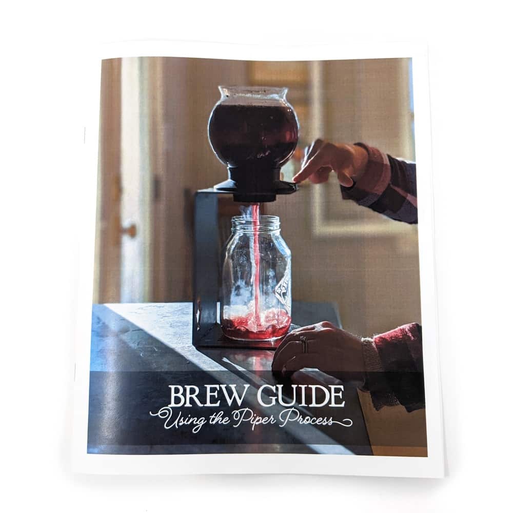 Complete brew guide to using the Piper Process. Learn to brew loose leaf into concentrated tea