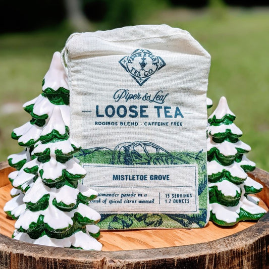 Mistletoe Grove Muslin Bag of Loose Leaf Tea - 15 Servings