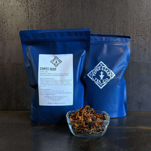 A 1-pound bag of loose leaf (Sweet Dixie)