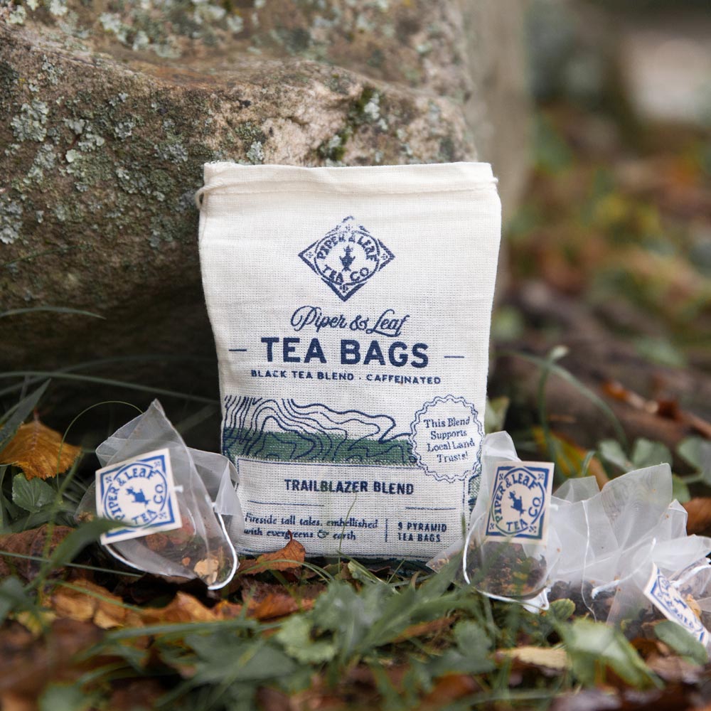 Trailblazer Blend 9ct tea bags in muslin