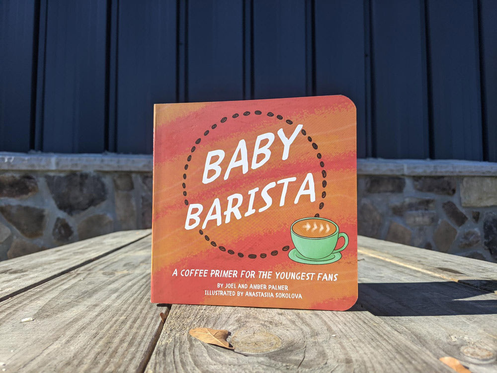 Baby Barista Board Book front.